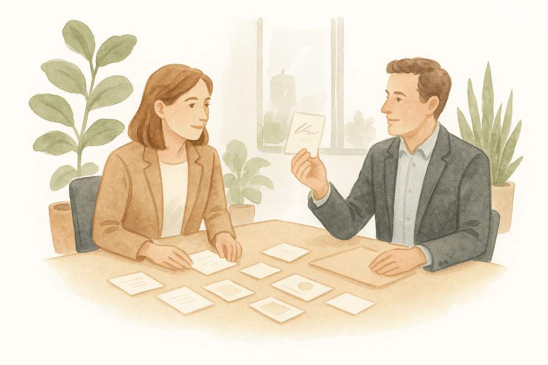 Cartas escritas à mão em escala corporativa